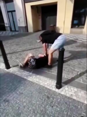 ⁣Street brawl #street #brawl #wow #funny #fyp #haha